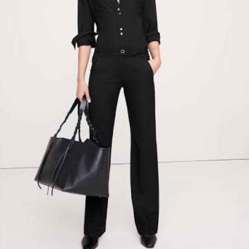 Banana Republic Ryan Size 8 Women's Black Pants